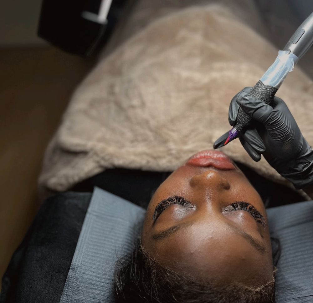 Dunkle Lippen Neutralisierung